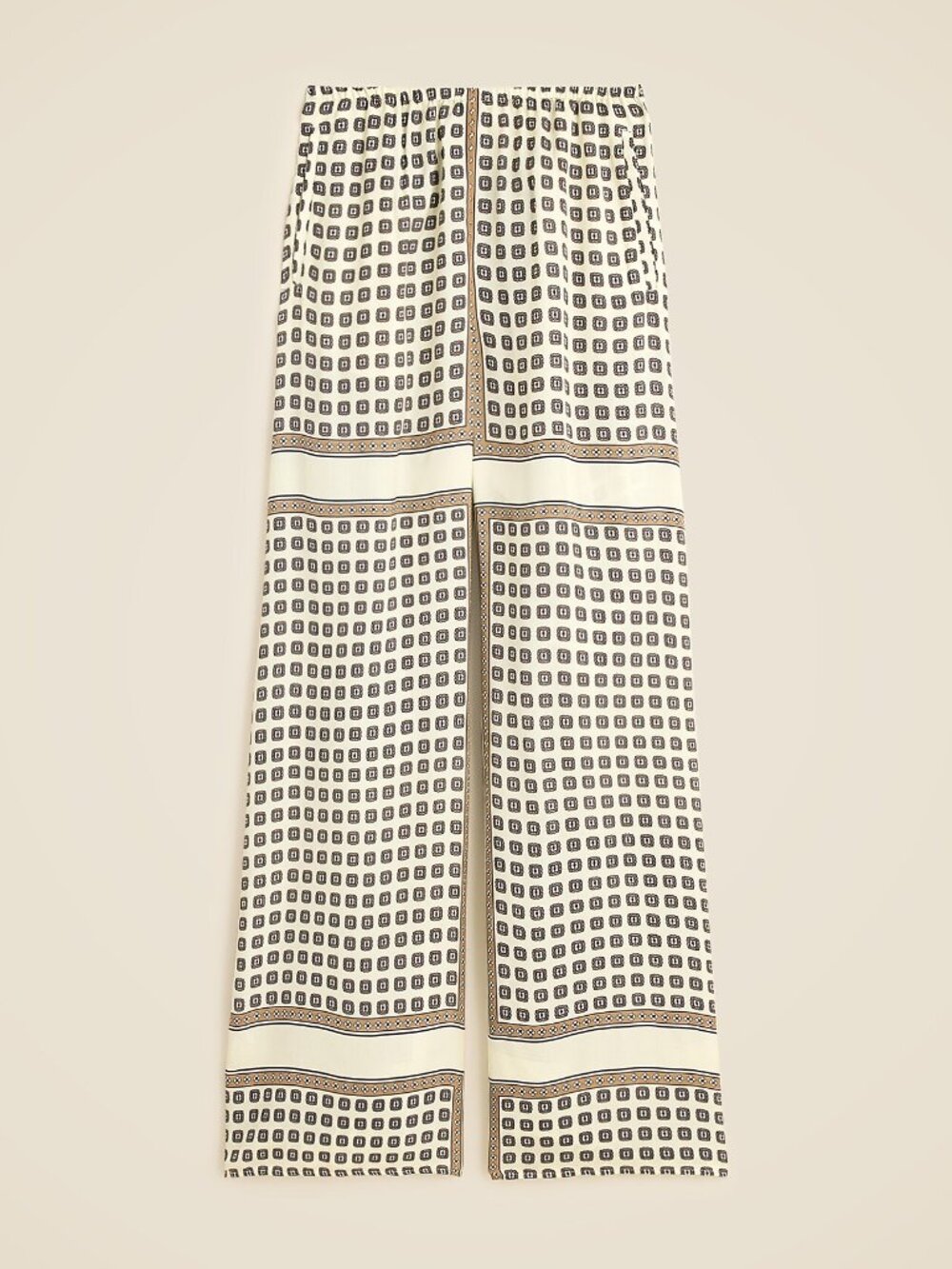 J Crew NWOT Cosmo pant in foulard print Size Large
